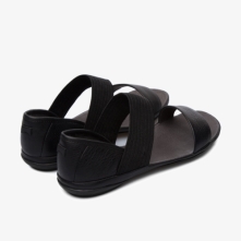 Camper Black Sandals Womens - Right Online Ireland | NWYDS1493